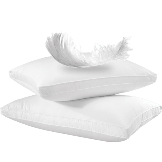 Natural duck feather pillow _ cushion