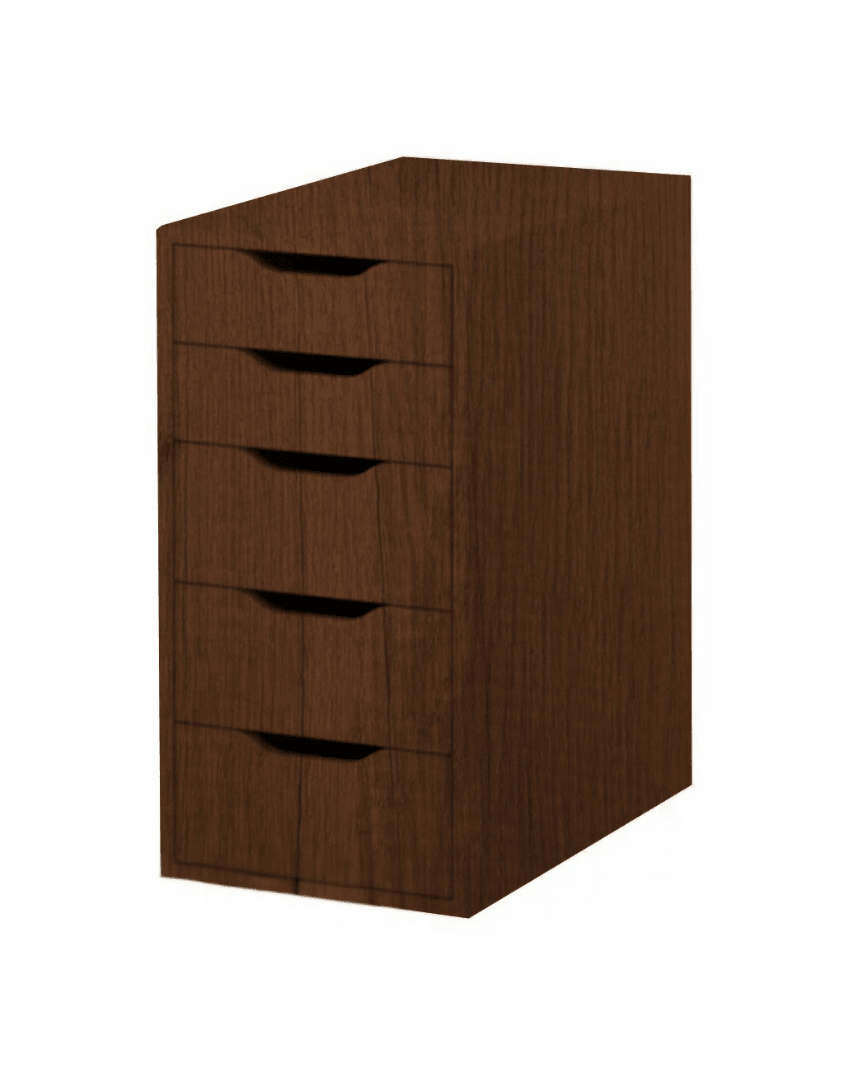 وحدة ادراج ام دي اف 5 ادراج 37x72x40 سم كود Drawer-unit16017 _ وحدات ادراج