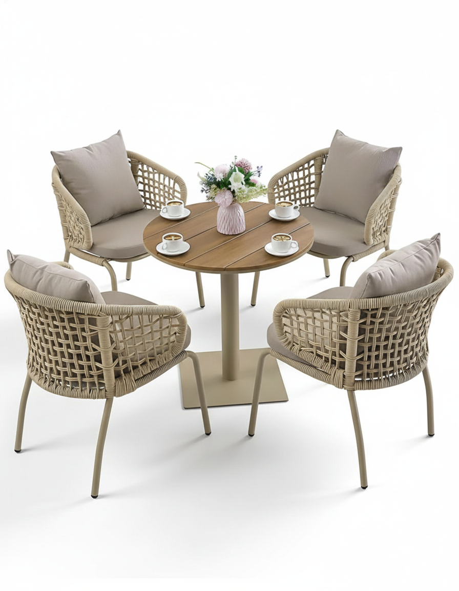 طقم أثاث خارجي- 5قطع كود outdoor4019