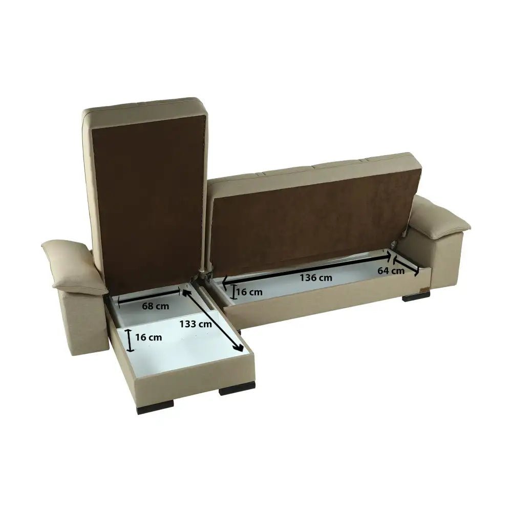 ركنة الدورا دورو كويل كافيه كود sofa10058 _ sofa bed
