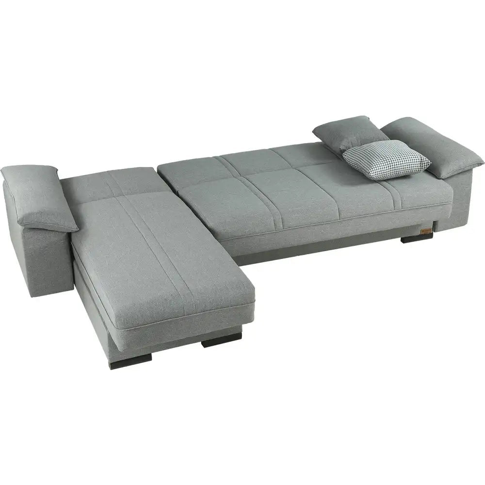 ركنة الدورا دورو كويل رمادى كود sofa10057 _ sofa bed