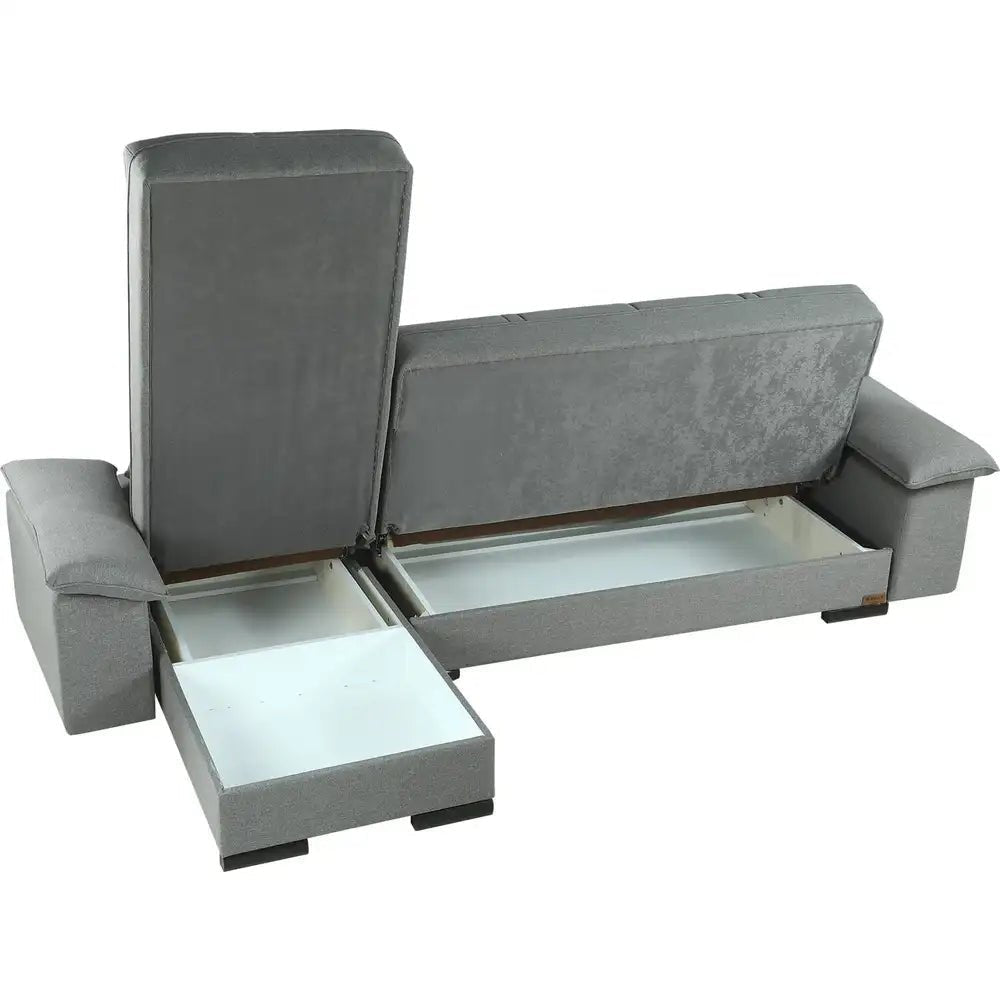 ركنة الدورا دورو كويل رمادى كود sofa10057 _ sofa bed