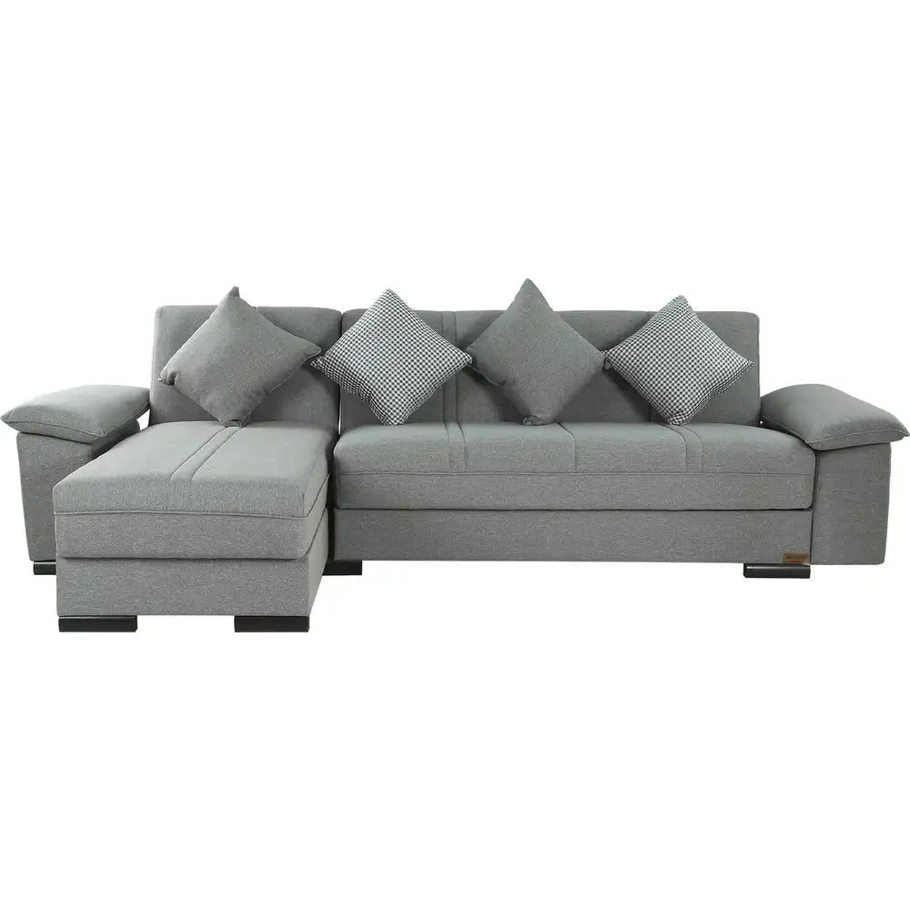 ركنة الدورا دورو كويل رمادى كود sofa10057 _ sofa bed