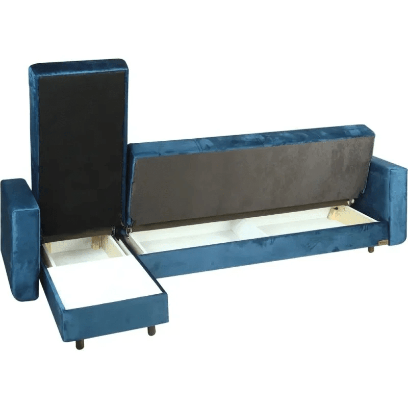 Sono corner sofa bed with storage drawer – modern furniture | SKU: sofa10053 _ sofa bed