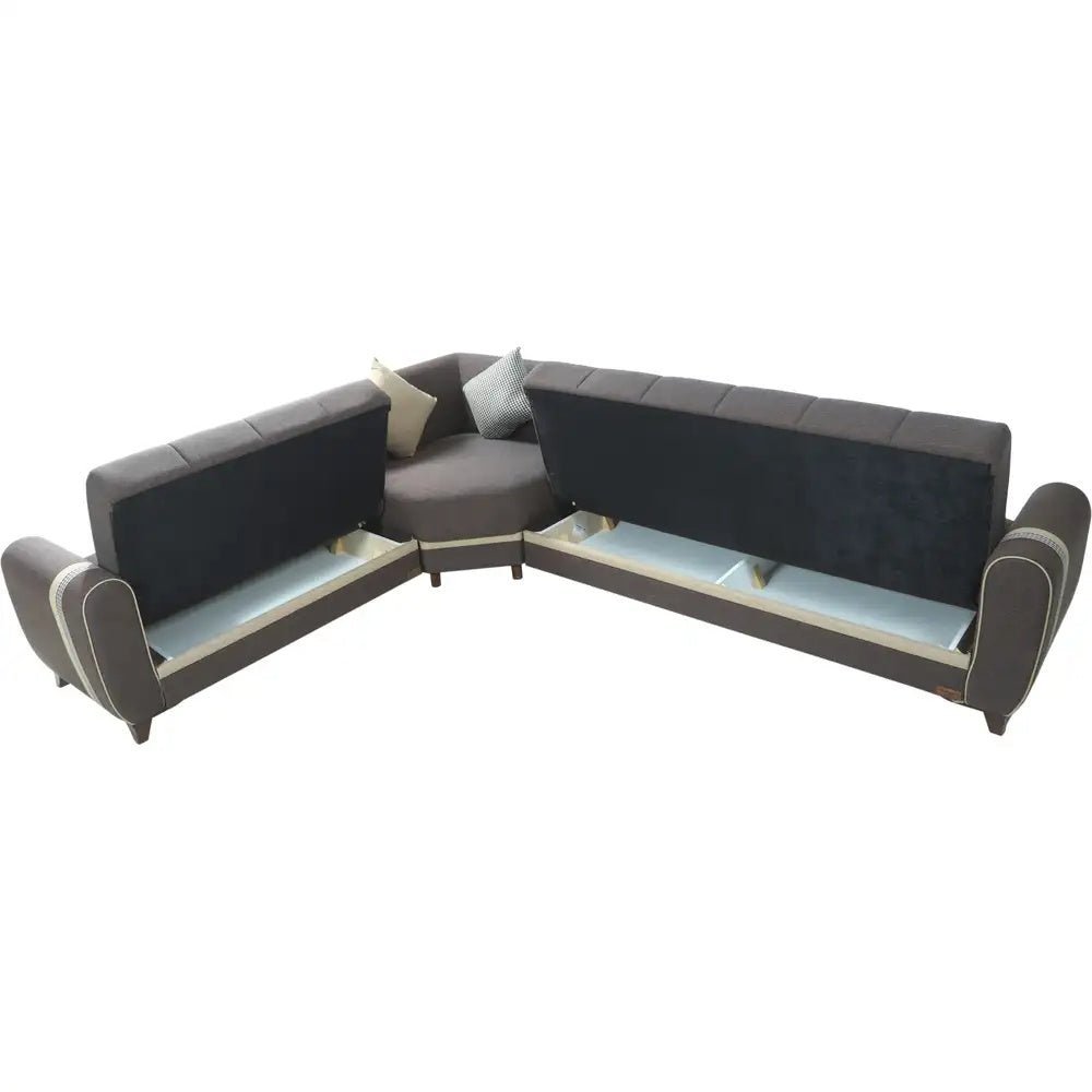 ركنه ميرانو بنى كود sofa10056 _ sofa bed