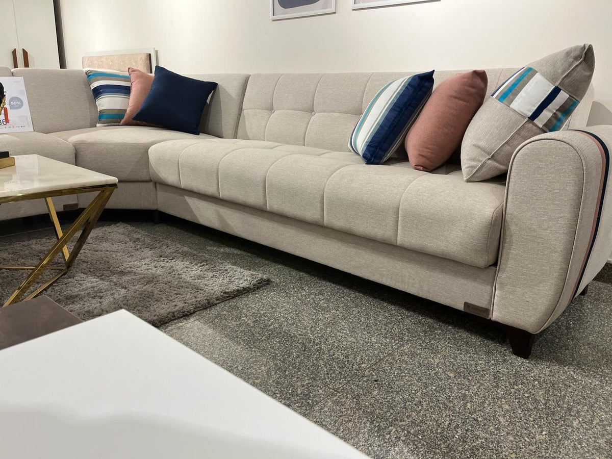 ركنه ميرانو سرير بسحارة – أثاث مودرن شاسيه معدن وخشب طبيعي عالي التحمل sofa10001 _ sofa bed