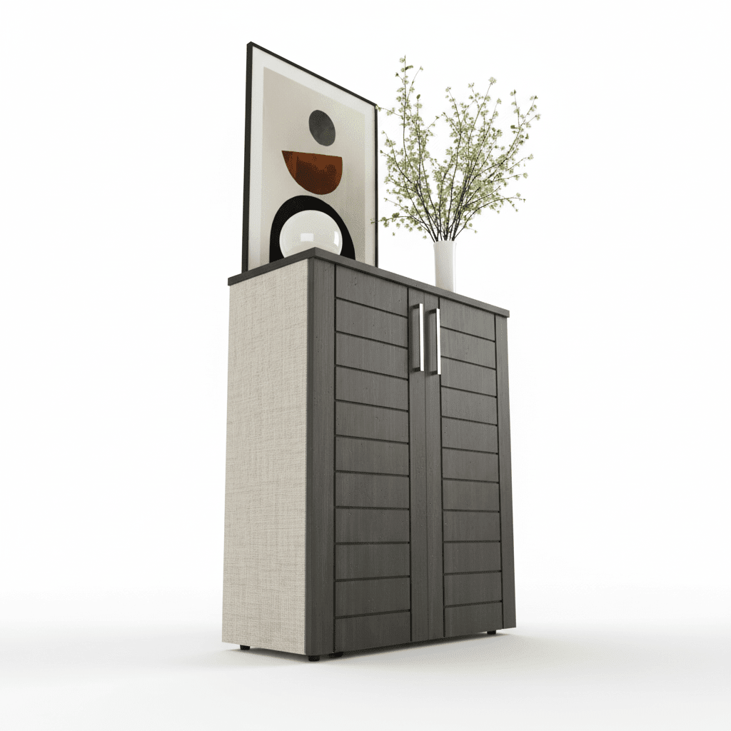 SH6 modern shoe cabinet, code shoescabinet9009