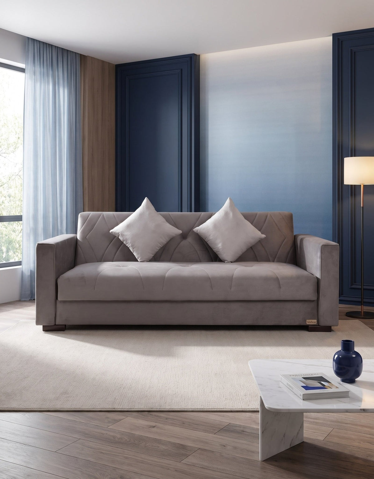 corner sofa bed gray 2020 - furniture _ sofa bed