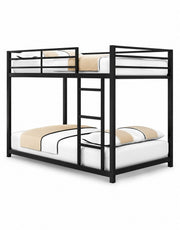 سرير بطابقين 180×100×200×195 سم - أسود كود Bunkbed13038 _
