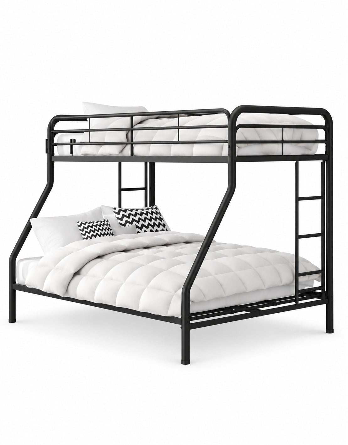سرير بطابقين حديد 180×120×200 سم - اسود كود Bunkbed13035 _