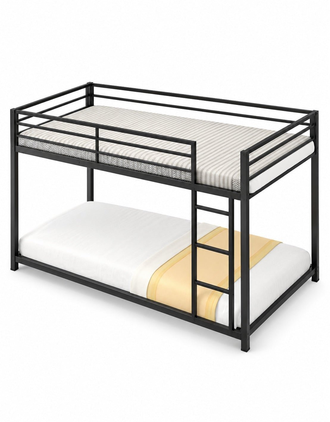 سرير بطابقين حديد أسود - 180×200×120 سم كود Bunkbed13001 _