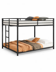 سرير بطابقين حديد أسود - 180×200×120 سم كود Bunkbed13025 _