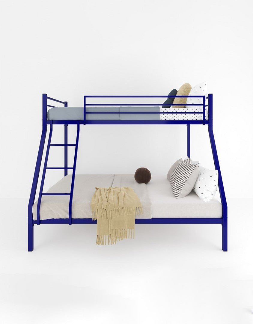 سرير بطابقين ستيل 165×141×203 سم - أزرق كود Bunkbed13011 _