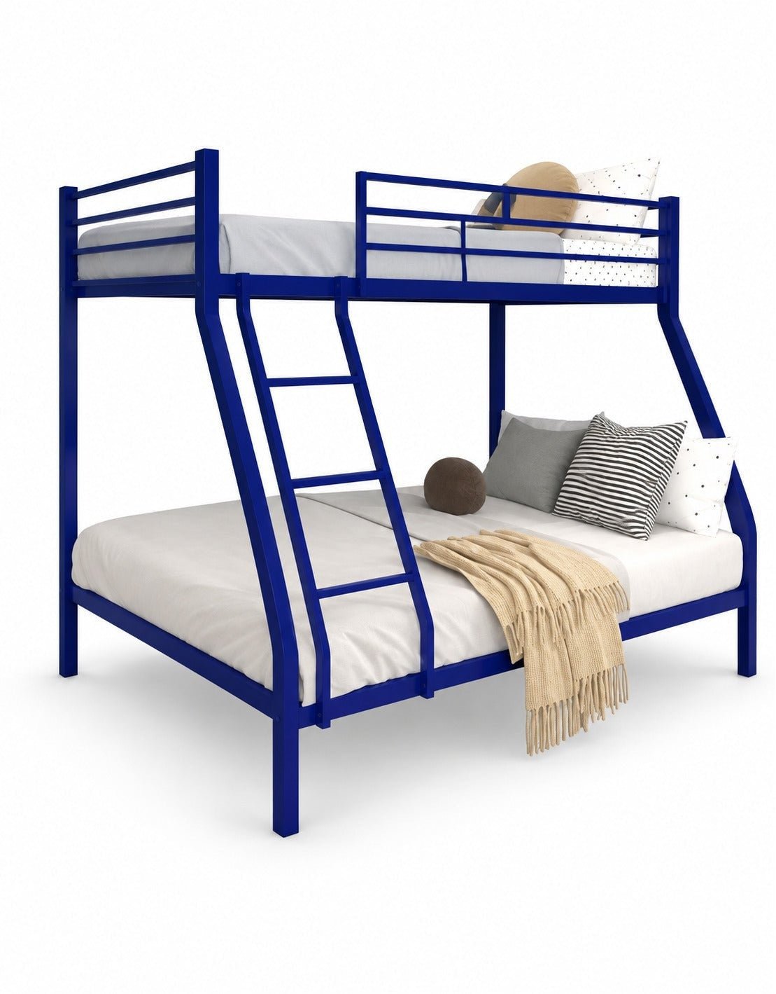 سرير بطابقين ستيل 165×141×203 سم - أزرق كود Bunkbed13011 _