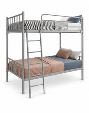 سرير بطابقين ستيل 180×100×200 سم - رمادى كود Bunkbed13032 _