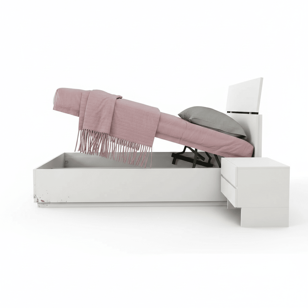 سرير فردي خشب كونتر كود bed5055 _