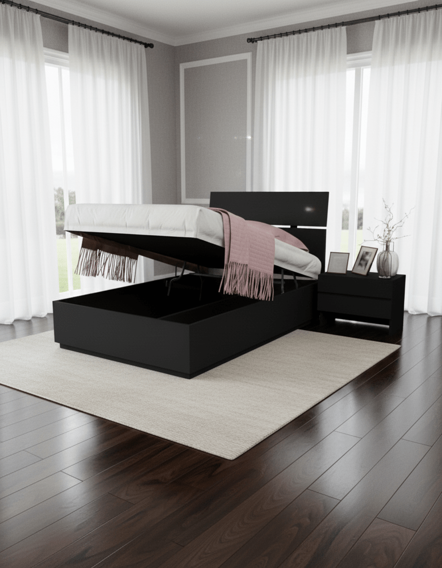 سرير فردي خشب كونتر كود bed5055 _