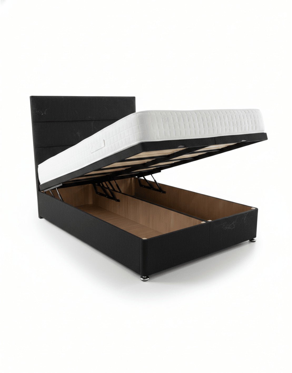 سرير خشب كونتر كابيتونيه كود bed5005 _