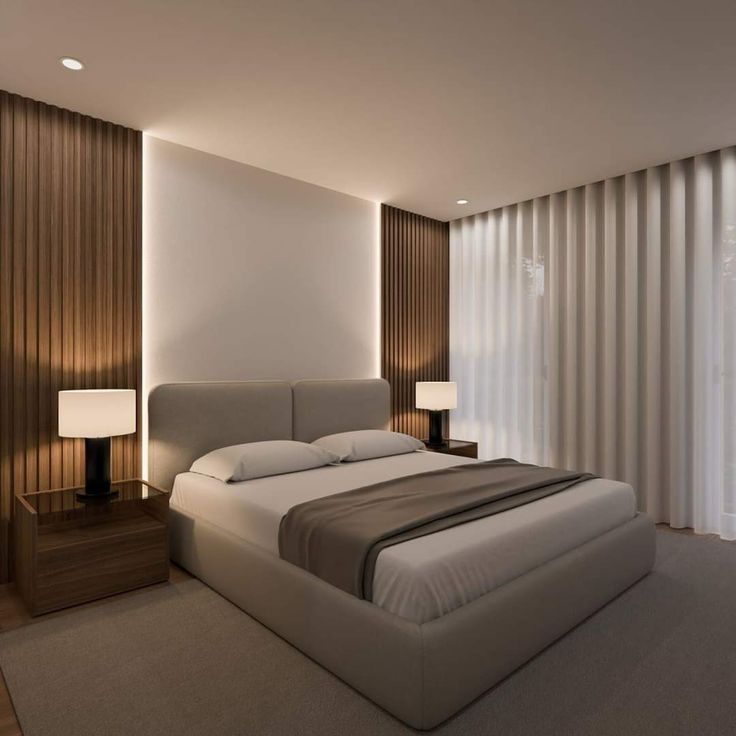 سرير خشب كونتر و قماش قطيفةرمادي كود bed5044 _