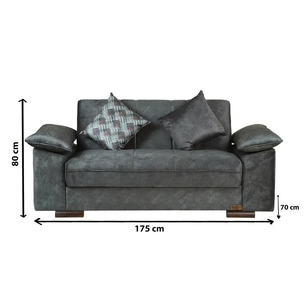 طقم انتريه ميلانو رمادى _ living room
