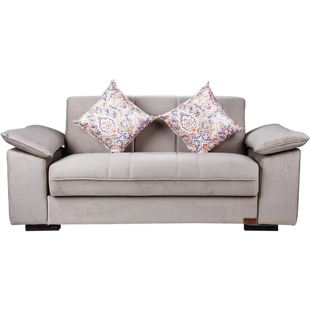 Milano light gray living room set _ living room