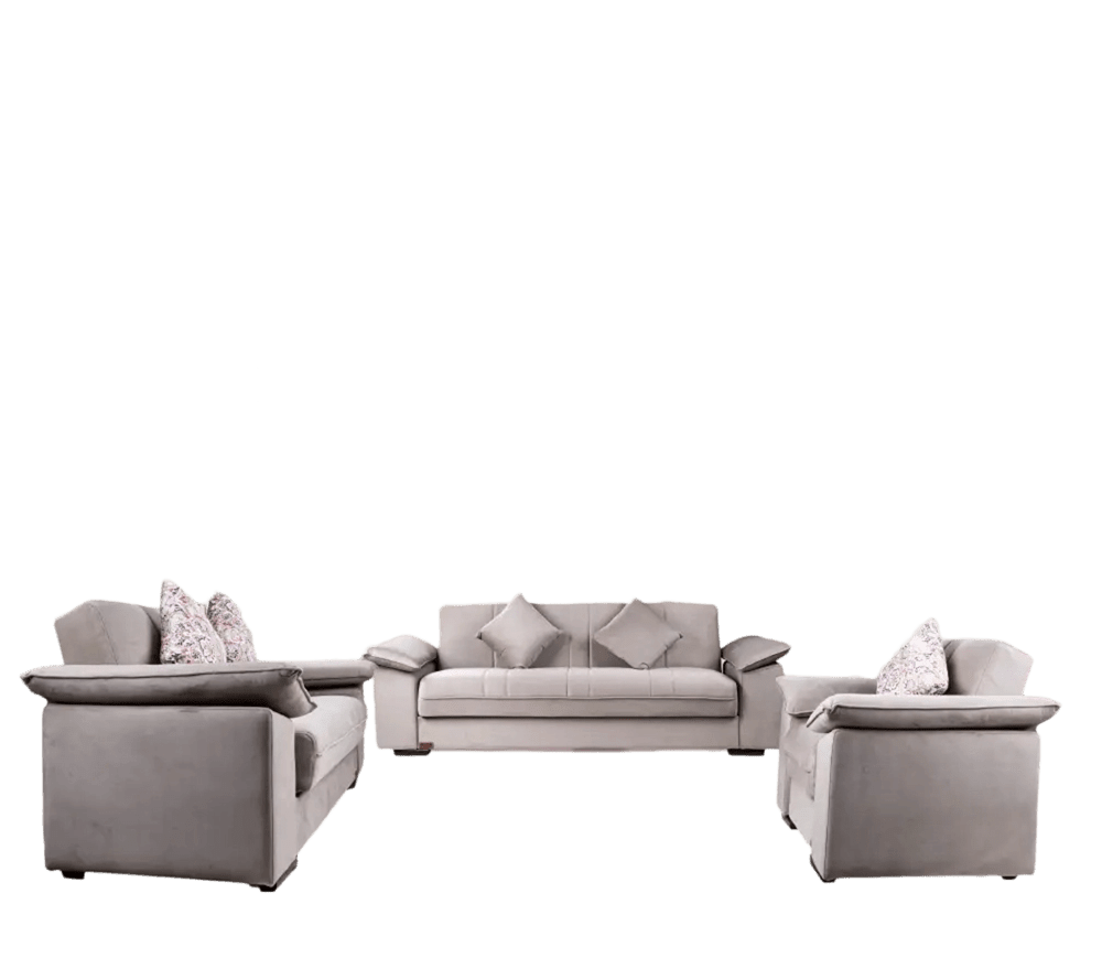 Milano light gray living room set _ living room