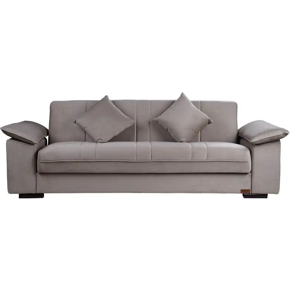 Milano light gray living room set _ living room