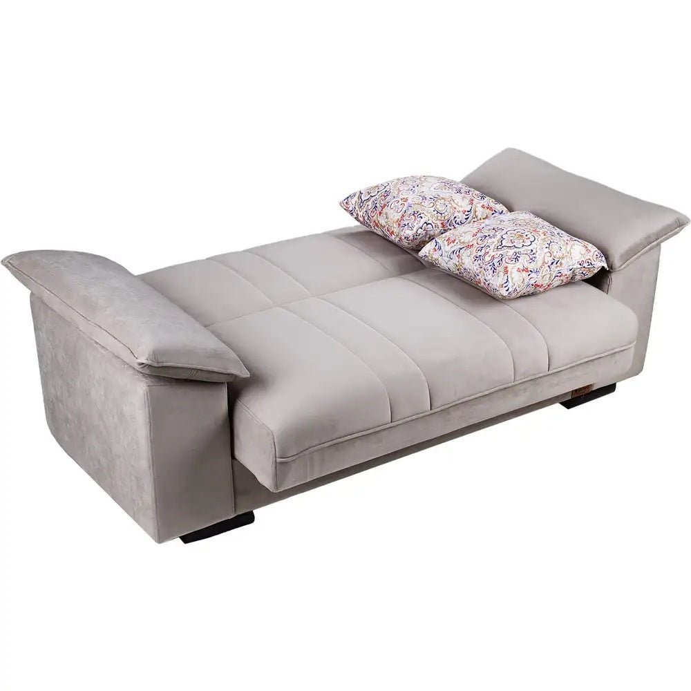 Milano light gray living room set _ living room