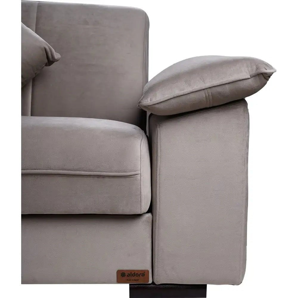 Milano light gray living room set _ living room