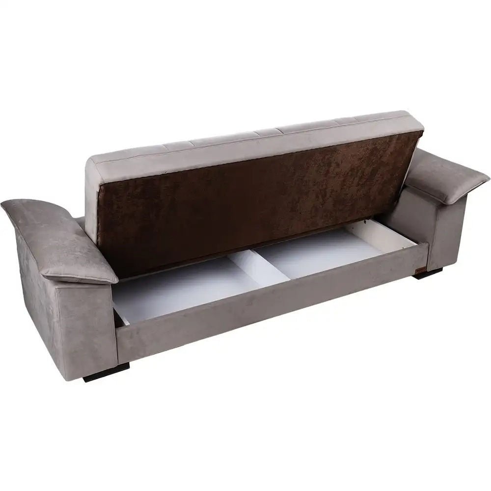 Milano light gray living room set _ living room