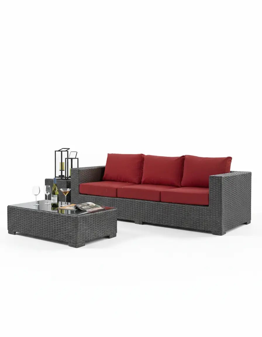 Outdoor furniture set: sofa and table, code outdoor4020 _ outdoor furniture