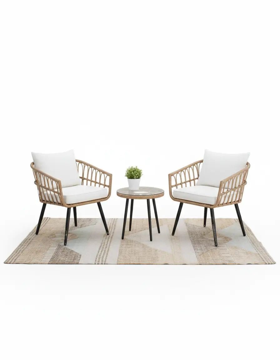طقم أثاث خارجي- 3قطع كود outdoor4018 _ أثاث خارجي