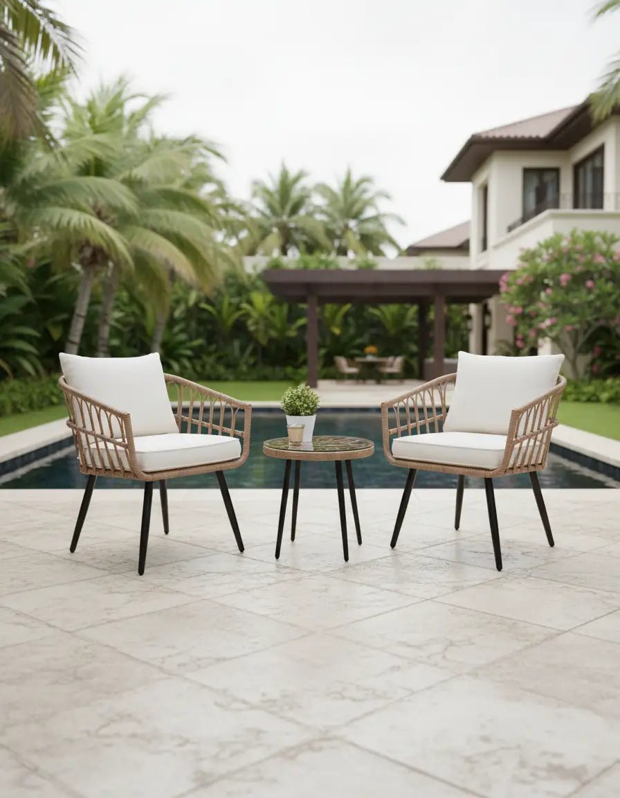 طقم أثاث خارجي- 3قطع كود outdoor4018 _ أثاث خارجي