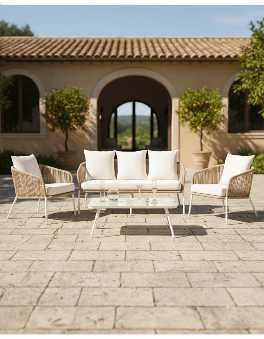 طقم أثاث خارجي 4 قطع، جملي كود outdoor4016 _ أثاث خارجي