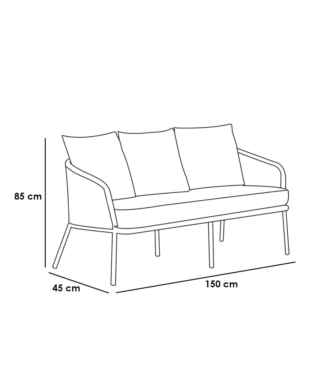 4-piece outdoor furniture set, code outdoor4016 — outdoor furniture
