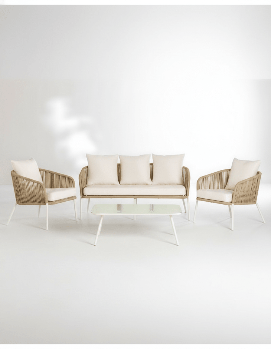 4-piece outdoor furniture set, code outdoor4016 — outdoor furniture