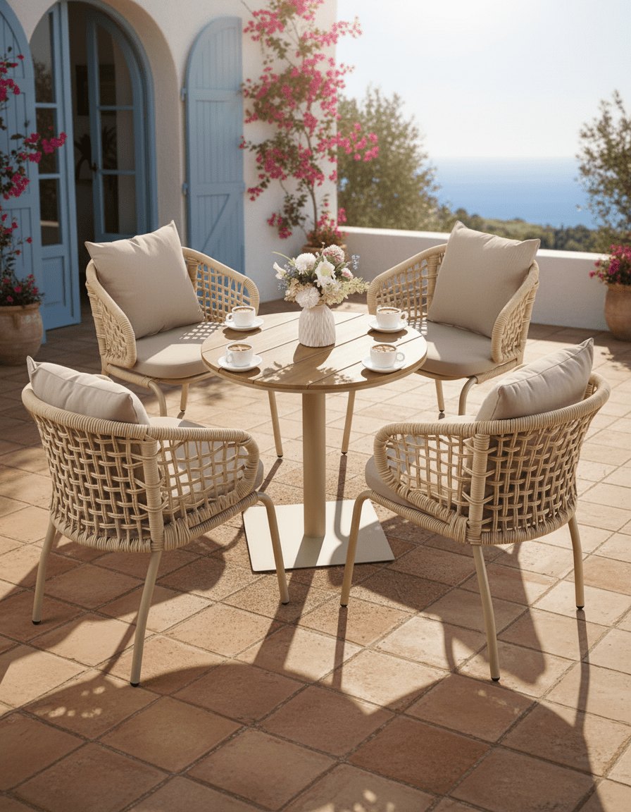 Outdoor furniture set - 5 pieces, code outdoor4019 _ outdoor furniture
