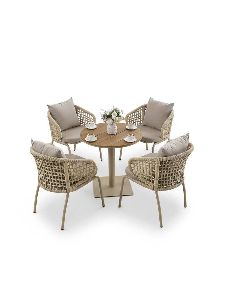 Outdoor furniture set - 5 pieces, code outdoor4019 _ outdoor furniture