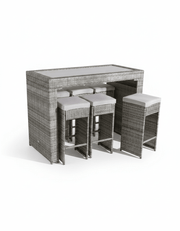 Rattan bar set, seats 6 people, code outdoor4021 _ outdoor furniture