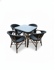 Outdoor set - four chairs and a table, code outdoor4045 _ outdoor furniture
