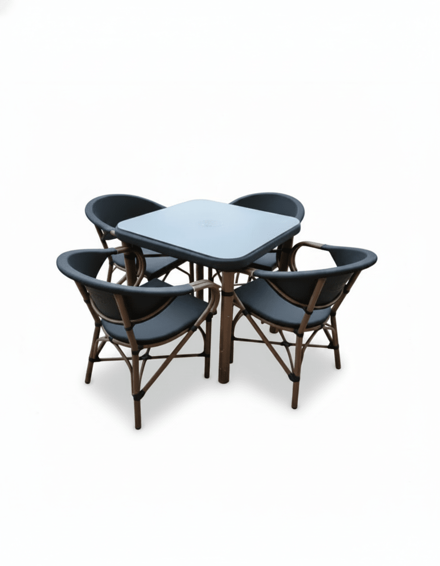 طقم خارجي - اربع كراسي وترابيزة كود outdoor4045 _ أثاث خارجي