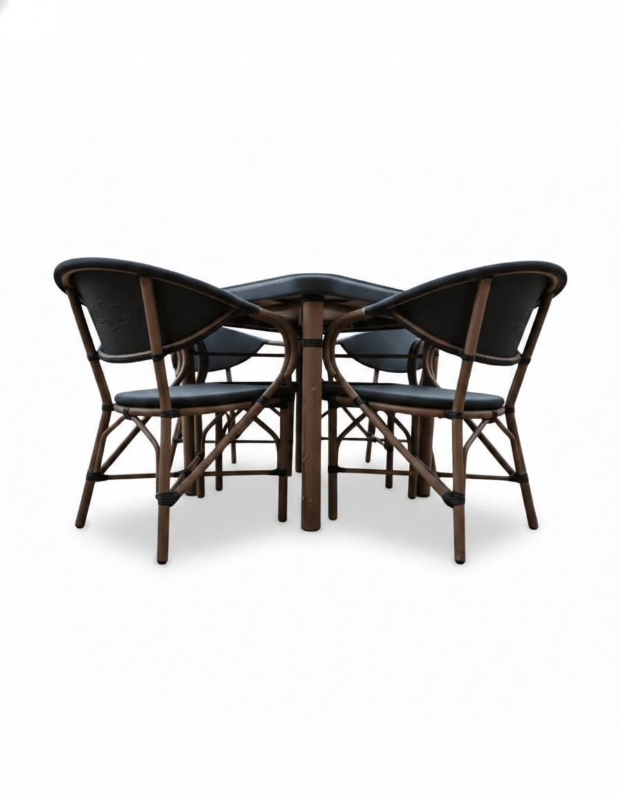 Outdoor set - four chairs and a table, code outdoor4045 _ outdoor furniture