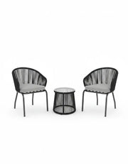Outdoor chair set with a small table, code outdoor4038 _ outdoor furniture