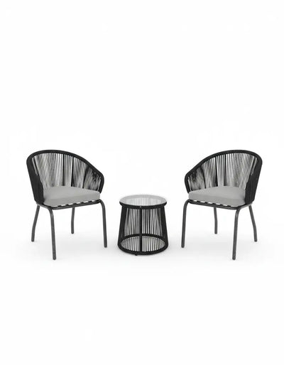 طقم كراسي خارجى بطاولة صغيرة كود outdoor4038