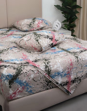Printed elastic bed sheet set - Blend Next & Go _ Bed Sheets