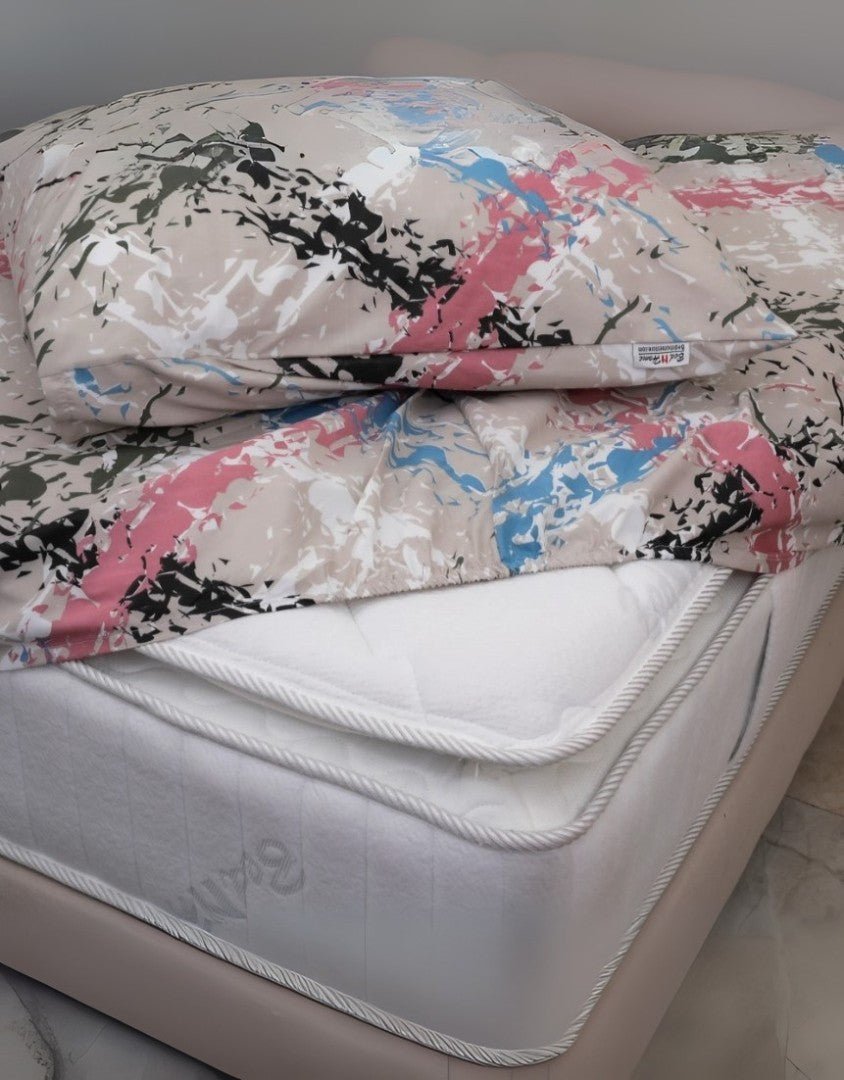 Printed elastic bed sheet set - Blend Next & Go _ Bed Sheets