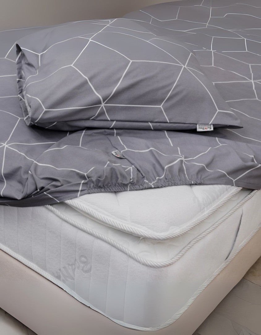 Printed cotton bed sheet set - Jarir Next & Go Bed Sheets