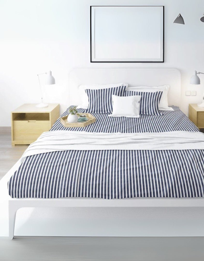 Printed elastic fitted sheet set - Next & Joe patterned bed sheets