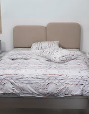 Printed flat bed sheet set - Wave Next & Go Bed Sheets