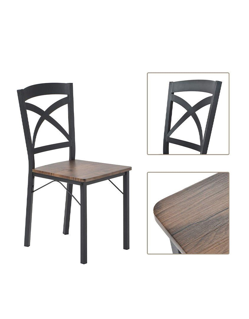 Dining set, multiple sizes, black/brown, code outdoor4037 _ dining